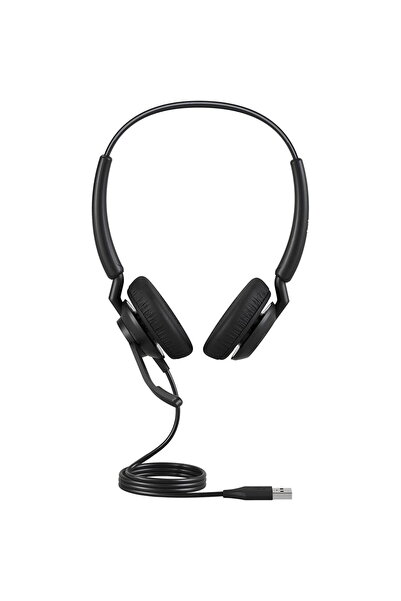 Jabra Engage 40, headset (black, stereo, UC, USB-A)