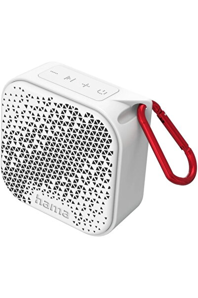 Hama Pocket 3.0 Bluetooth Loudspeaker Small Box Waterproof IP67 3.5W Alb