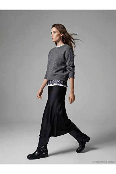 LC Waikiki Sparkling Choices from Shining Store Zero Roba Collar Lace Detaile...