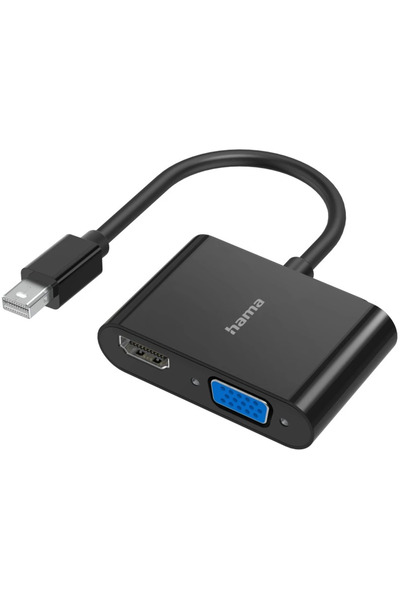 Hama 00200330 Video Adapter, 2In1, Mini-Dp - HDMI - Vga