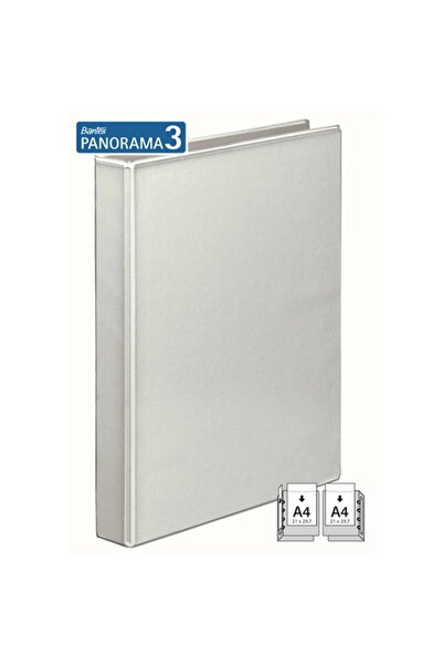 Bantex Mechanical notebook with pocket, PP plasticized, 2 "D" rings, 25 mm, s...