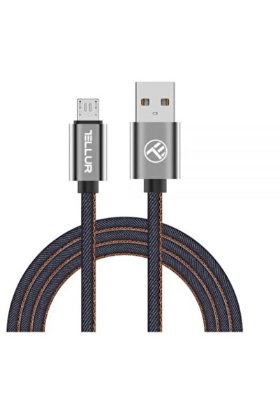 TELLUR Cablu de date, USB la Micro USB, 1 m, denim