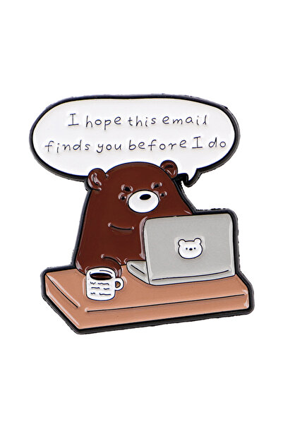 Choice 7 دبابيس لطيفة على شكل سمكة البخاخ للنساء، دبوس مينا على شكل دب كرتوني...