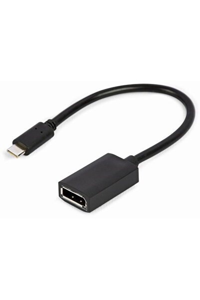 Gembird Cablu adaptor A-CM-DPF-02 USB-C la DisplayPort, 4K 60 Hz, 15 cm, negru