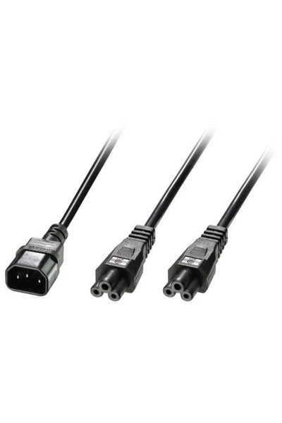 LİNDY Cablu alim IEC C14 to 2 x IEC C5