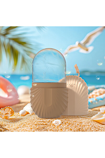 Choice قالب مكعبات ثلج سيليكون بني اللون، قطعة واحدة، للوجه، للعناية بالبشرة ...