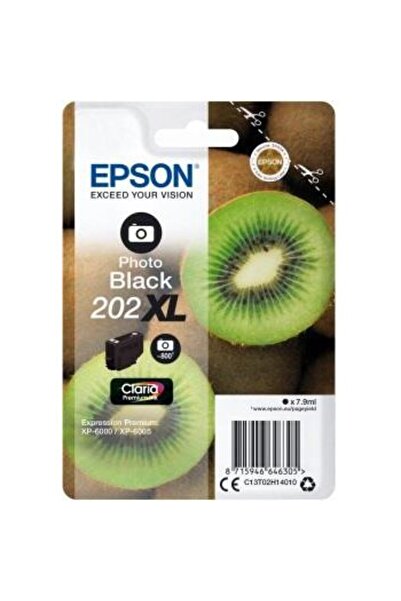 EPSON Ink photo black 202XL | 7,9ml | Claria Premium