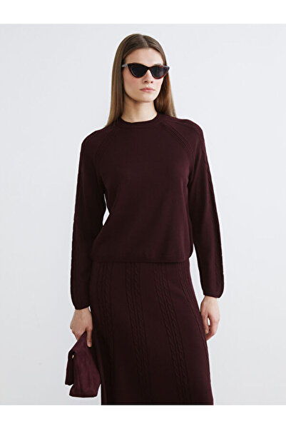 LC Waikiki Sparkling Choices de la Shining Store Pulover de damă cu guler Rob...