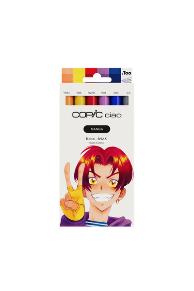 Copic CIAO MANGA SET KAITO 6 LI