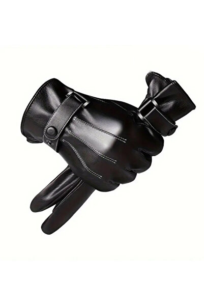 EFAYN.RO Men's gloves, masculine model, adjustable snap closure, universal si...