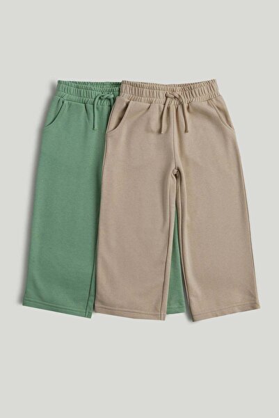 MOTHERCARE عبوة من قطعتين من سراويل الركض واسعة الساقين