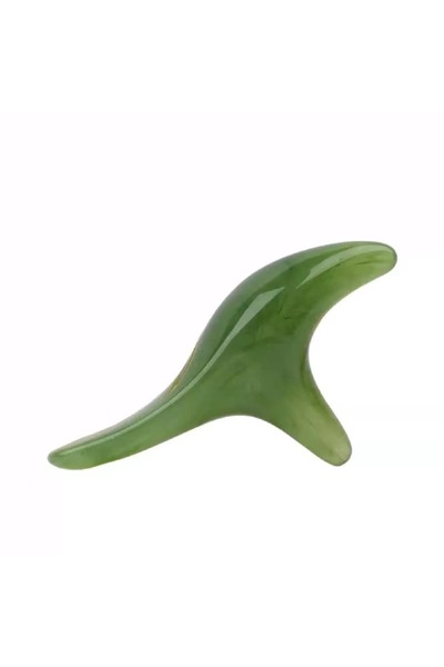 Choice أداة غوا شا الخضراء لتدليك نقاط الضغط، قطعة واحدة، أداة احترافية لتصري...