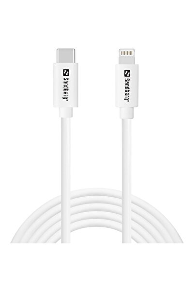 Sandberg 136-59 USB-C PD to Lightning MFI cable, 2M