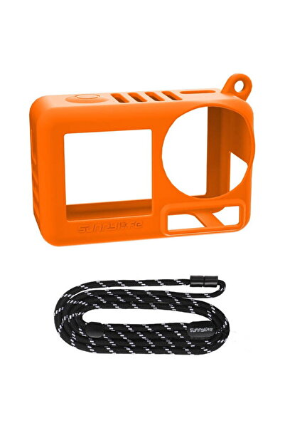 SunnyLife Husă și curea din silicon OA5-BHT885-C pentru OSMO ACTION 5 PRO (po...