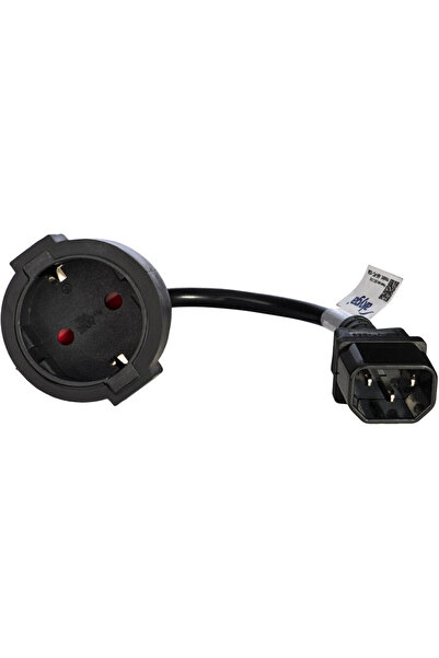 Akyga Extensie Cablu de alimentare AK-PC-10A IEC C14 CEE 7/4 250V/50Hz 15cm