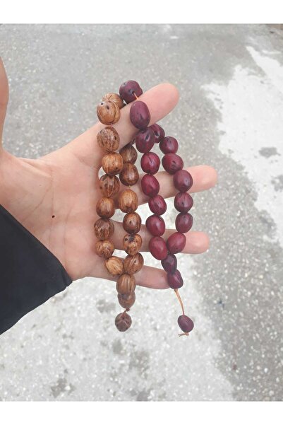 İzzet-i İkram Hediyelik Eşya Pazarı Ardıç tohumu iki renk maskot tesbih