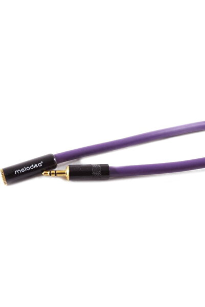 Melodika Kabel Jack 3.5mm - Jack 3.5mm 5m fioletowy