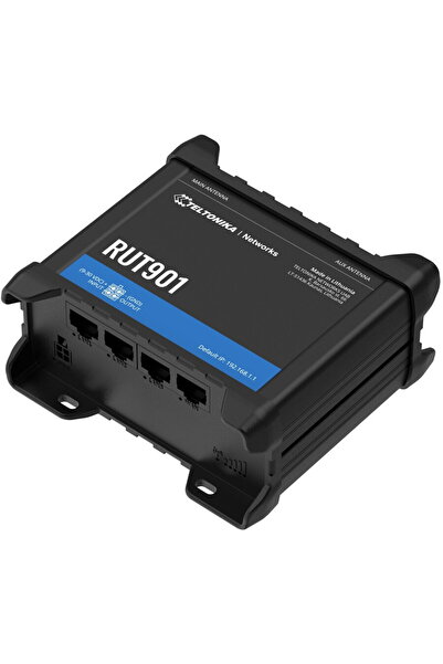 Teltonika RUT901 | Router industrial 4G LTE | Cat.4, WiFi, Dual Sim, 1x WAN, ...