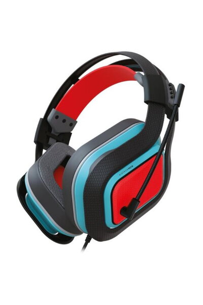 GIOTECK HC9, Headset, Wired, Negru-rosu
