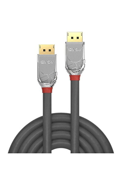 LİNDY 2m DisplayPort 1.4 Cable, Cromo Li