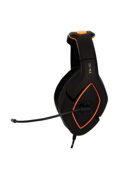 GIOTECK TX50, Căști, Cu fir, Negru