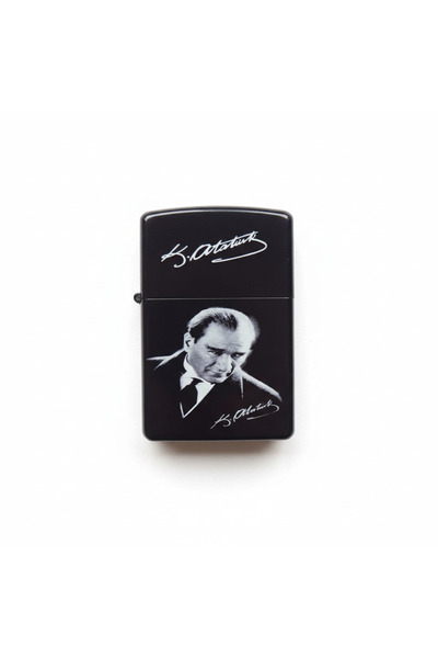 Otto Common Classic Metal Windproof Lighter - Zippo Style & Refillable 114