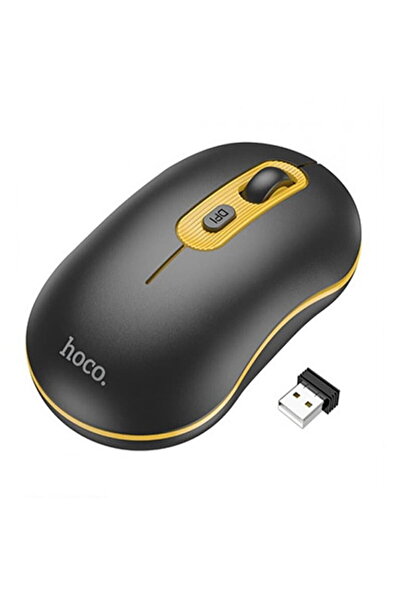 Hoco GM21 – Mouse wireless 2.4 GHz, optic 1000–1600 DPI, 3 butoane + scroll, ...