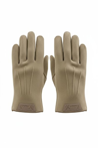 EFAYN.RO Men's gloves, casual model, stay warm theme, universal size, brown, ...