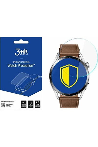 3MK Arc, pentru Huawei Watch GT 3 46 mm, Film policarbonat, 0.2 mm, Full Cove...