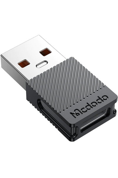 Mcdodo Adaptor OTG Type-C la USB 2.0 5A Black-T.Verde 0.1 lei/buc