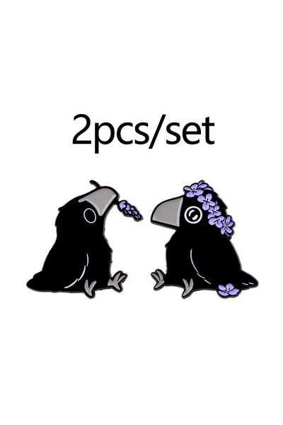 Choice 6 دبابيس مينا لطيفة على شكل كلب داشهوند وضفدع، عليها اقتباسات عن الحيو...