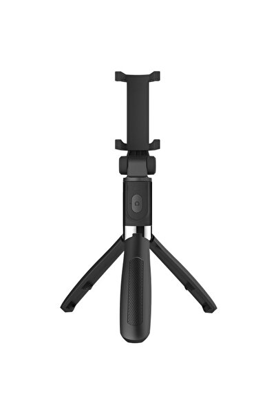 Techsuit Selfie Stick si Trepied cu Telecomanda, 70cm - (L01) - Black