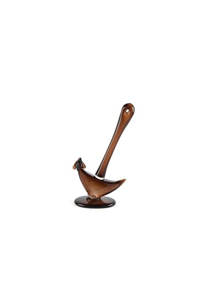 Mikasa Moor Lunera Kahverengi Cam Çapa Aksesuar Obje 21x38cm