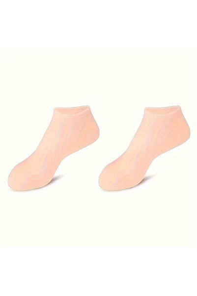Choice Apricot 2PCS Reusable Overnight Moisturizing Foot Sleeves for Cracked ...