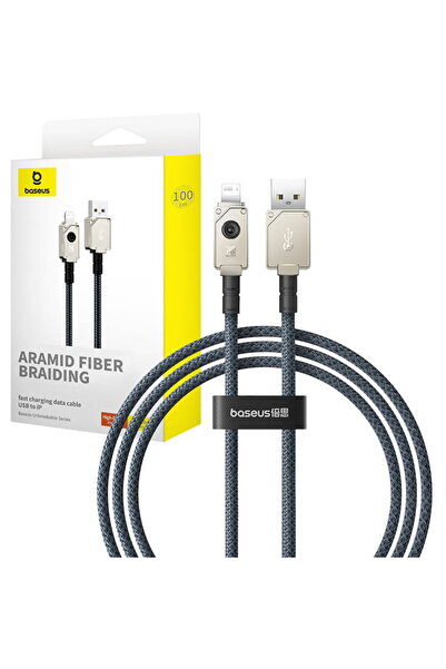 Baseus Cablu de încărcare rapidă 2.4A 1M (alb)