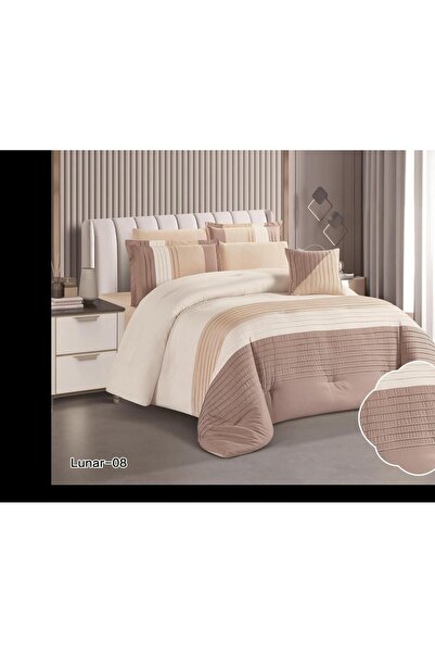 RED RACE Luxurious summer bedspread for two people, 7 pieces