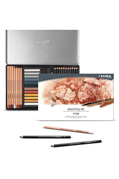 LYRA Set creioane pentru desene si schite, 25 piese/set, Rembrandt