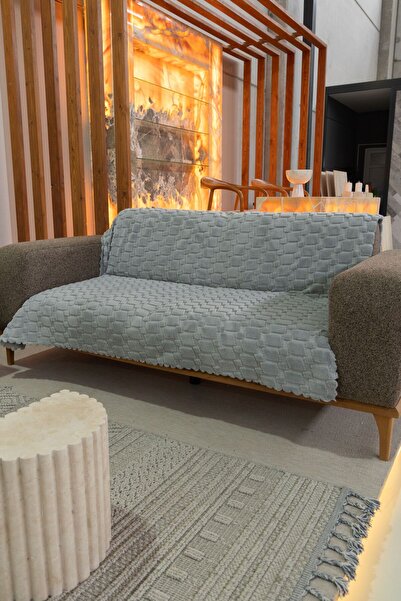 BELLA BOHEMS Soft Welsoft 3-Seater Sofa Cover - Non-Slip Washable Sofa Cover