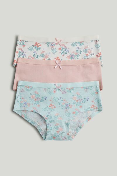 MOTHERCARE 3 Pack Floral Hipster Briefs
