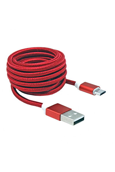 SBOX USB->Micro USB M/M 1.5m USB-10315R roșu