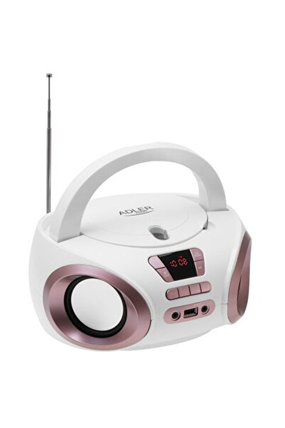 adler AD 1181 CD-MP3, USB, FM Radio, AUX White