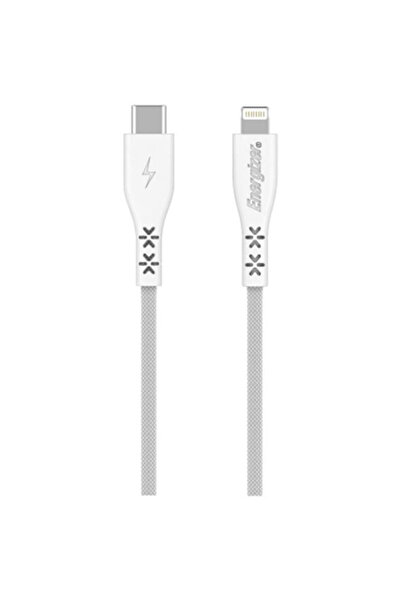 Energizer Cablu Date si Incarcare , Lightning, lungime 1.2m, Alb