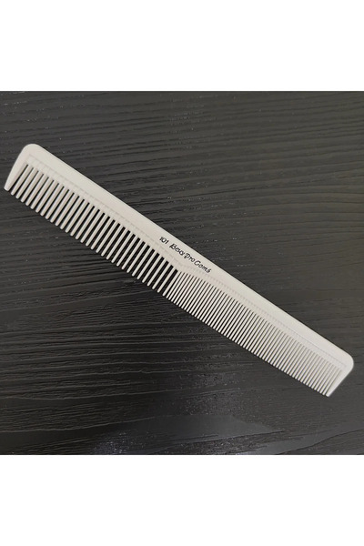 Choice فرشاة بيضاء موديل 101، مشط احترافي لقص الشعر، مضاد للكهرباء الساكنة، ر...