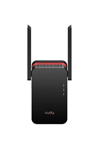 cudy RE3000, Dual-Band, Wi-Fi 6, Negru/Rosu