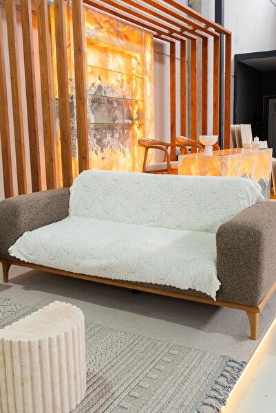 BELLA BOHEMS Soft Welsoft 3-Seater Sofa Cover - Non-Slip Washable Sofa Cover