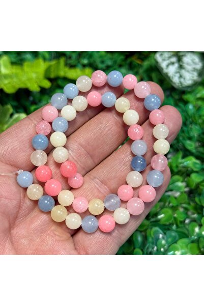 TAŞ UZMANI حجر كوارتز ملون من كيور مورغانيت 8 ملم