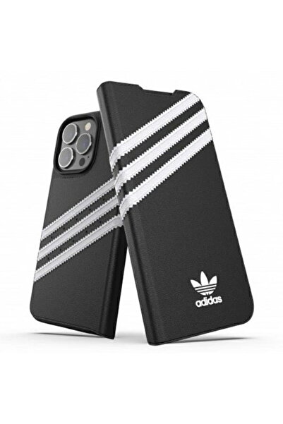 adidas Ή Θήκη φυλλαδίου PU iPhone 13 Pro / 13 6,1" czarno biały/μαύρο λευκό 4...