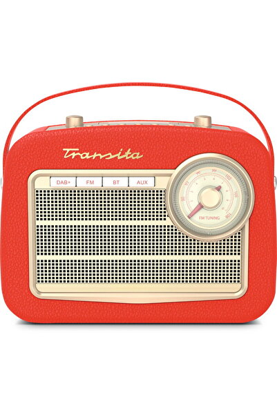 TECHNİSAT Transita 130, DAB, FM, Bluetooth, Rosu