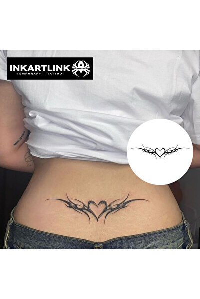 Choice وشم مؤقت على شكل أجنحة الحب 298-0620L، يدوم حتى 15 يومًا، بتقنية سحرية...