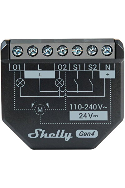 Shelly 2PM Gen4 Controller Zigbee/Matter